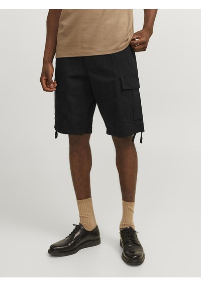 Jack & Jones Jpstcole Barkley Kargo Şort 12248685 Siyah
