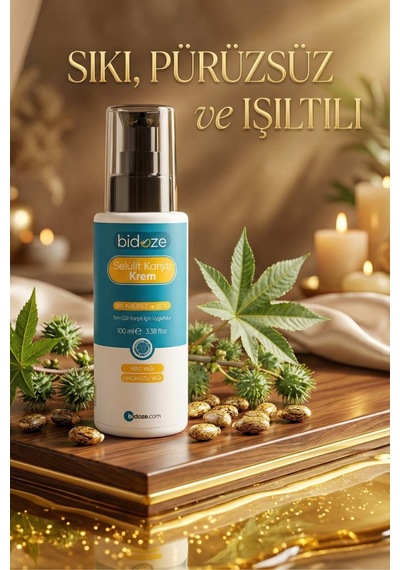 Bidoze Selülit Karşıtı Ve Sıkılaştırıcı Vücut Kremi 100 Ml.