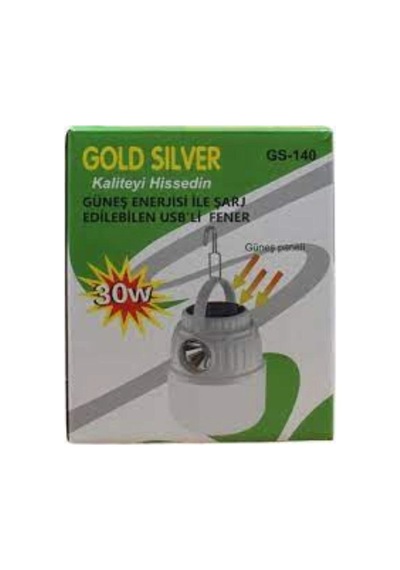 Güneş Enerjili Usb Şarjlı Fener