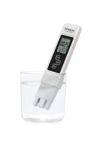 Tds&Ec Metre Su Kalite Iletkenlik Ölçme Termometre Su Test Cihazı