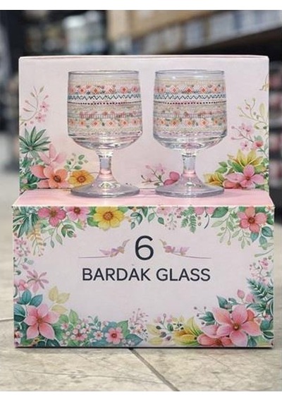 Vanes Magnolya Bardak 6lı 44074 Açık Gri