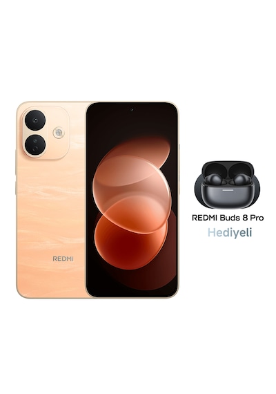 Xiaomi Redmi Note 17 Pro 5G 8 GB 256 GB (Xiaomi Türkiye Garantili) Turuncu+Xiaomi Redmi Buds 8 Pro Bluetooth 5.4 Kulak İçi Siyah Kulaklık