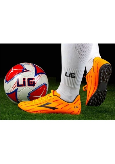 Lig Latmos Oranj Erkek Halısaha  Ayakkabı
