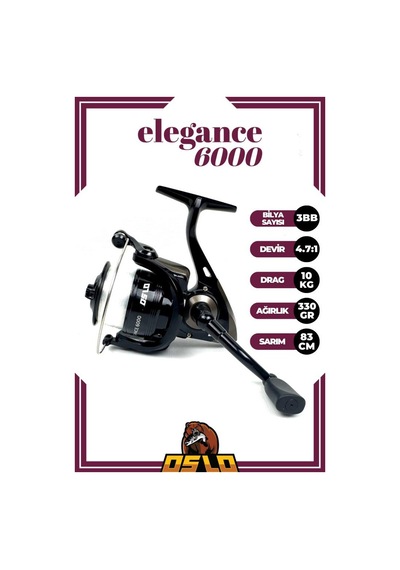 Oslo Elegance 6000 270cm 50-150gr Travel Turna Olta Takımı Seti