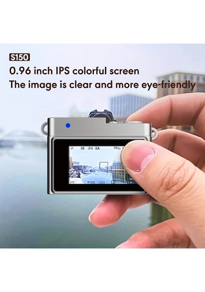 Lumaworld A Brown Mini Retro Kamera 8gb Hafıza Kartlı Taşınabilir Fotoğraf Video Çekim