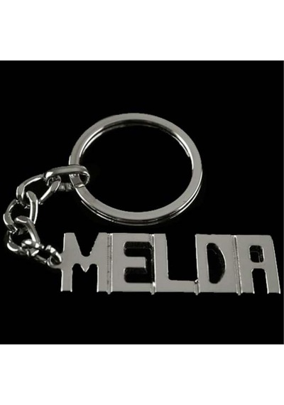 Melda İsimli Anahtarlık Altın