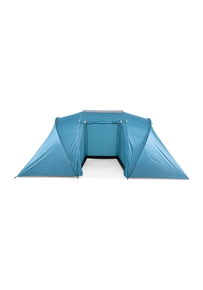 Walke 4 Kişilik Çift Bölmeli Aile Kamp Çadırı Su Geçirmez Polyester 460 X 230 X 185 Mavi