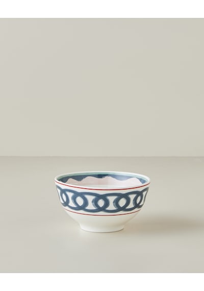 English Home Florend Bone Porselen Çerezlik 11,5 Cm Renkli Renkli