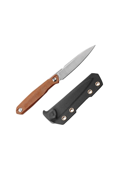 Real Steel Metamorph G5 Fixed Iı Mikarta Sap Nitro V Çelik Kamp Bıçağı 3770nm Kum