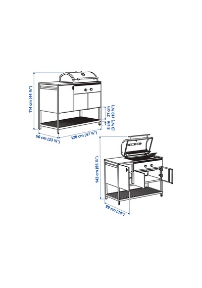 Ikea Batskar Kömür Izgara Diğer