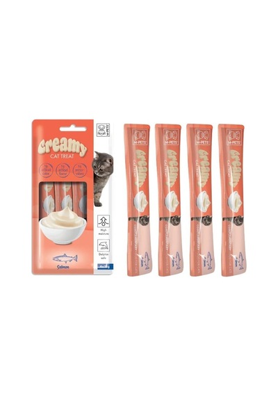 Creamy Somon Balıklı Kedi Ödülü 4x15gr