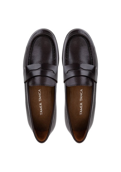 Tamer Tanca Erkek Hakiki Deri Kahverengi Loafer Ayakkabı 537 3819 Erk Ayk Sk25-26 Kahve Dr/gyk Kahverengi