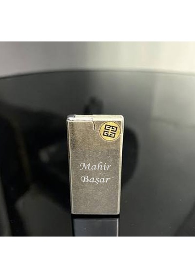 İsme Kişiye Özel Vintage Tasarımlı Metal Gazlı Çakmak