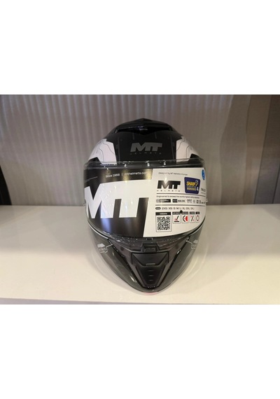 Kask Mt Atom 2 Highlands A7 Mavi/beyaz/siyah