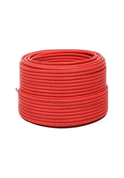 4 Mm Solar Kablo 10 Metre Kırmızı