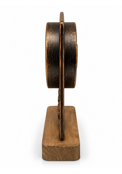 Kedi Desenli Home Temalı Ferforje Saat Dekoratif Masa Saati Eskitme Bakır Metal Ahşap Taban Vintage Nostaljik Kedi Figürlü Ev Ofis Salon Sehpa Konsol Kitaplık Dekorasyonu Kedi Desenli Home Temalı Ferforje Saat Dekoratif Masa Saati Eskitme Bakır Metal Ahşap Taban Vintage Nostaljik Kedi Figürlü Ev Ofis Salon Sehpa Konsol Kitaplık Dekorasyonu