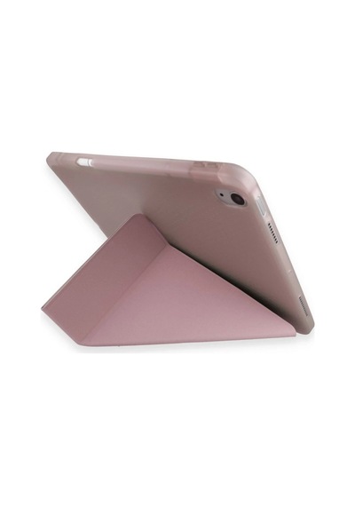 Huawei Honor Pad V9 Kılıf Kalemlikli Mars Tablet Kılıfı - Rose Gold