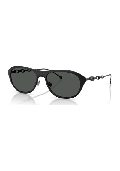 1011 101387 55 Oval Metal Unısex Siyah