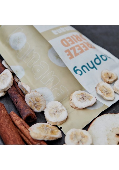 3'lü Freeze Dried Muz - Dondurularak Kurutulmuş Muz 30g X 3 1 Adet