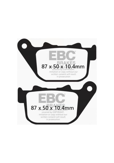 Ebc Fa387hh Harley Davıdson Xl883/xl1200 Sportster 04-13 Sınter Arka Fren Balatası