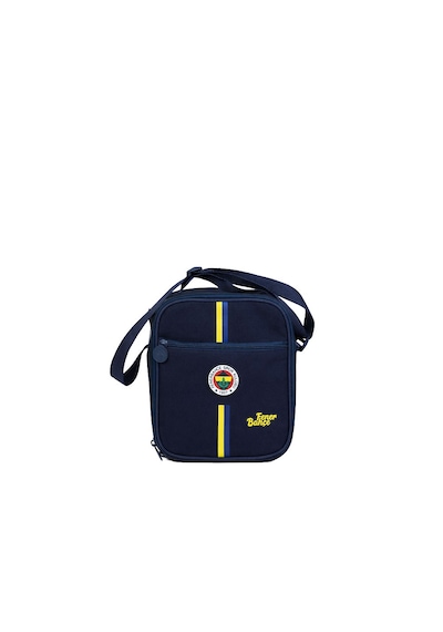 Fenerbahçe Emprime Baskı Detaylı Kanvas Beslenme Çantası 26791 Çok Renkli