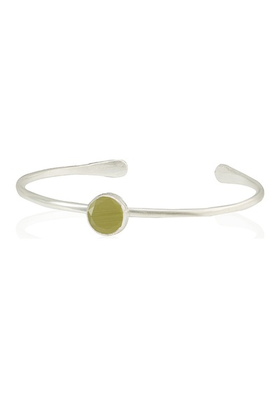 Kadir Jewellery Zirkon Taşlı Ayarlanabilir 925 Ayar Gümüş Kaplama Bilezik Çok Renkli