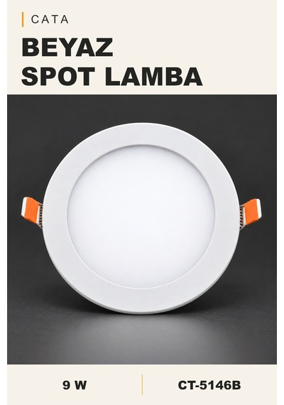 Cata 9w Beyaz Led Spot