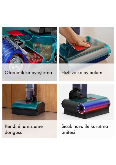 Dyson Clean + Wash Hygiene Islak Zemin Temizleyici