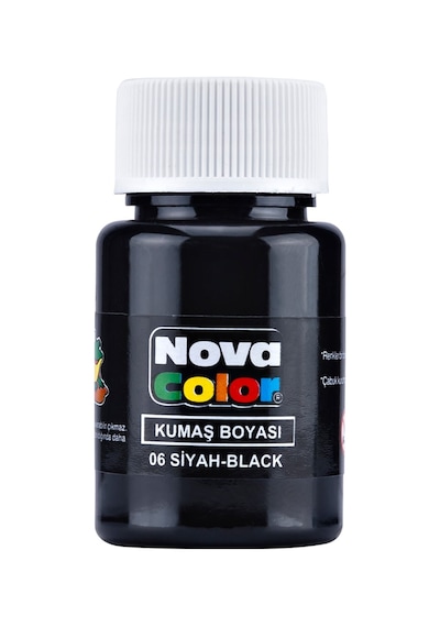 Nova Color Kumaş Boyası Siyah 30Cc