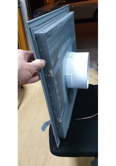 Aspiratörlü Fanlı Banyo Wc Alüminyum Havalandırma Menfezi