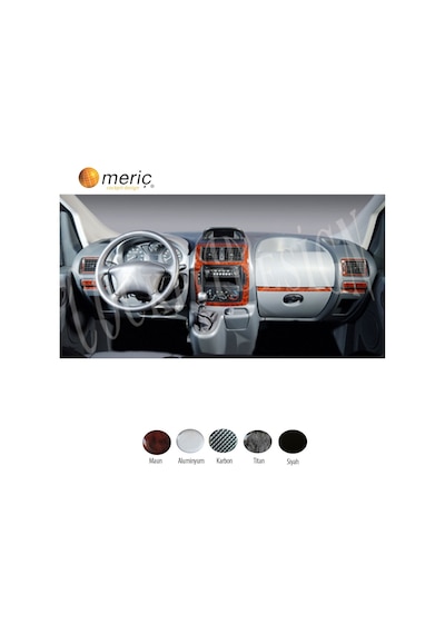 Meriç® Fiat Scudo/Expert/Jumpy Ön Torpido Kaplama 12 Parça 2007-› (530156266)