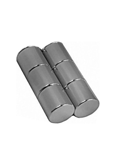 10 X 10 Mm Yuvarlak Neodyum Mıknatıs - 5 Adet