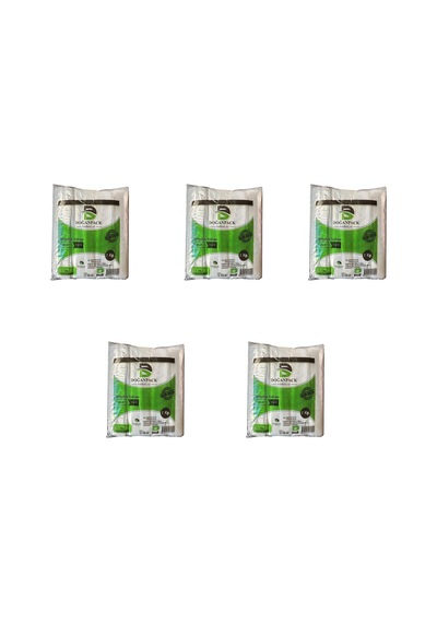 Doğanpack Şeffaf Naylon Bakkaliye Poşeti Torbası 5 x 1 KG 20 x 30 CM
