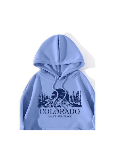 Unisex Colorado Bebe Mavisi Oversize Sweatshirt Bebe Mavisi
