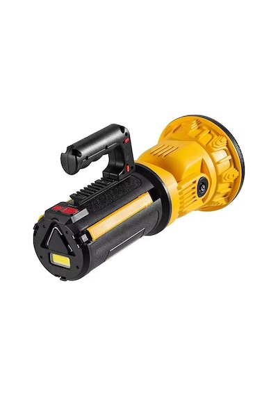 Powermaster Mx-w5164-3 Kırmızı Mavi Çakarlı Cob Ledli Şarjlı Kamp El Feneri Işıldak Diğer