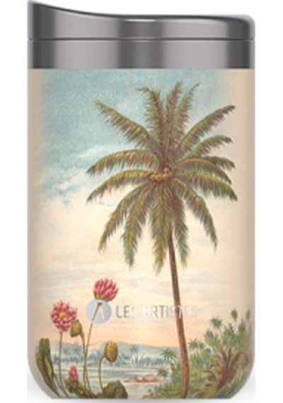 Les Artistes Paris Isı Yalıtımlı Çelik Termos Mug 350ml Beach Renkli