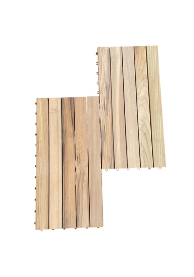 Teak Karo Deck 30cm 60cm Geçmeli Yer Karosu