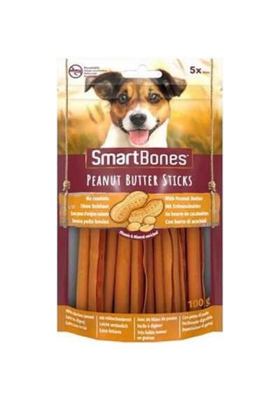 Ulupazarlama Smartbones Tavuk Ve Fıstık Ezmeli Stick Köpek Ödülü 100 Gr Çok Renkli