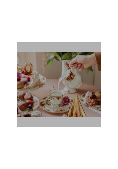 Royal Albert Old Country Roses Antika Fincan Beyaz