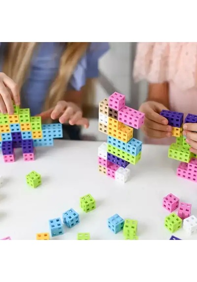 Meli Cube Pink 50 Parça Blok Seti 50810