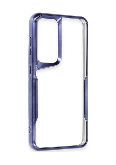 Samsung Galaxy Uyumlu   S24 Kılıf Boyi Silikon Kapak - Lacivert