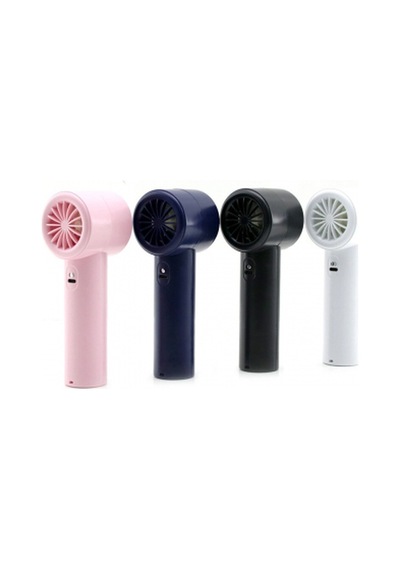 Mini El Fanı - Ayarlanabilir Hız - Dijital Gösterge - 5w - Karışık Renk 1 Parça