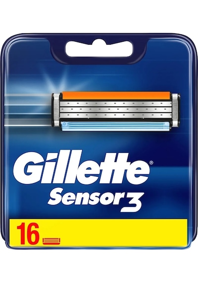 Sensor 3 Makine 22'li Yedek Tıraş Bıçağı , Tıraş Köpüğü , Erkek Deodorant , Seyahat Çantası