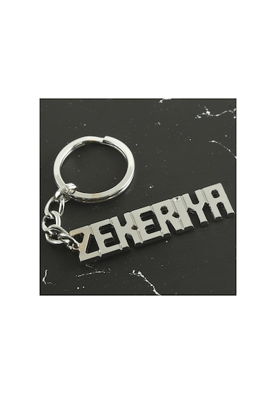 Zekeriya İsimli Anahtarlık Gümüş