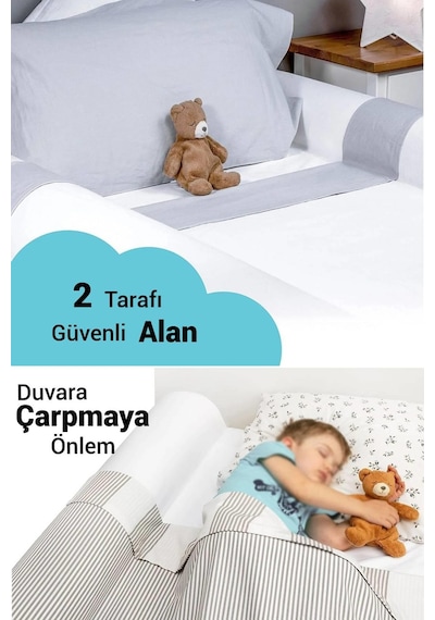 Wellgro 140 Cm Sünger Yatak Bariyeri, Çocuk Yatak Kenar Korkuluğu