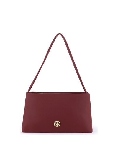 U.S. Polo Assn. Kadın Bordo Kol Çantası 50303437-VR014