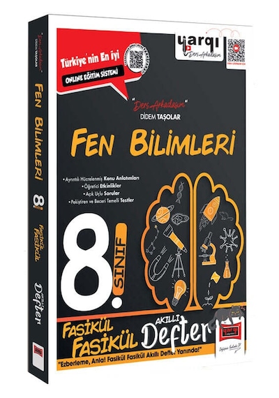 Yargı Ders Arkadaşım 8.sınıf Fen Bilimleri Fasikül Fasikül Akıllı Defter