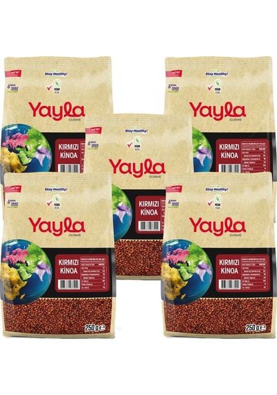 Yayla Gurme Kırmızı Kinoa 250 Gr X5