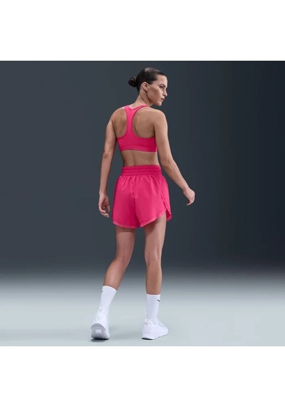 Nike Swoosh Dx6821-666 Orta Destekli Pedli Kadın Spor Sütyeni - Rush Pink Pembe