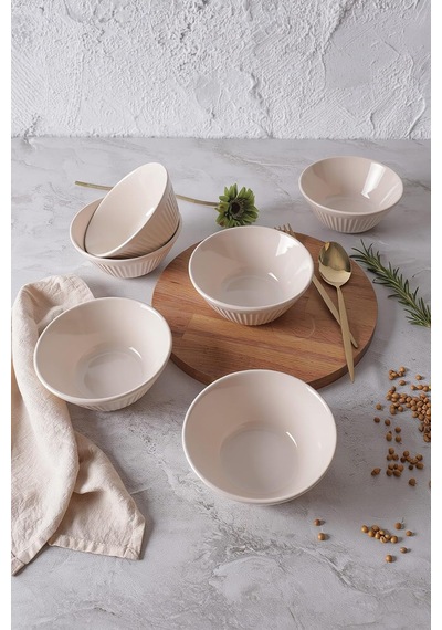Krem Hitit Line Kase 14 Cm 6 Adet 030